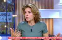 Anne Nivat sur le plateau de "C à vous" le mercredi 19 janvier 2022.