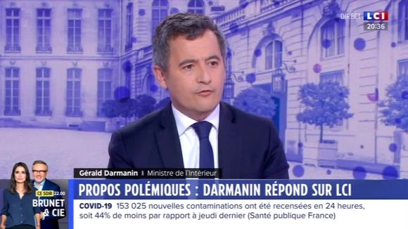 Gérald Darmanin sur LCI hier soir