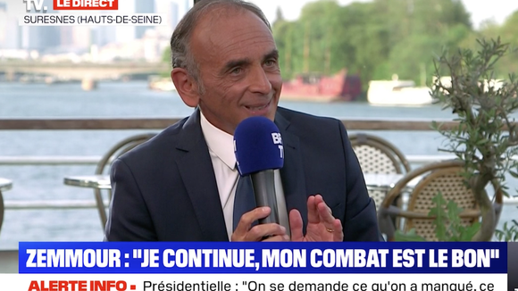 Présidentielle : Eric Zemmour estime avoir été victime d'un "bombardement médiatique incessant"