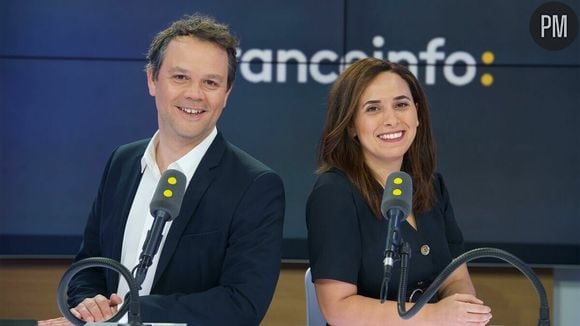 Marc Fauvelle et Salhia Brakhlia ont porté avec les experts de franceinfo: "Les matins présidentiels" cette saison.