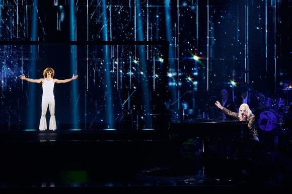 Michel Polnareff dans "La soirée événement" sur France 2.