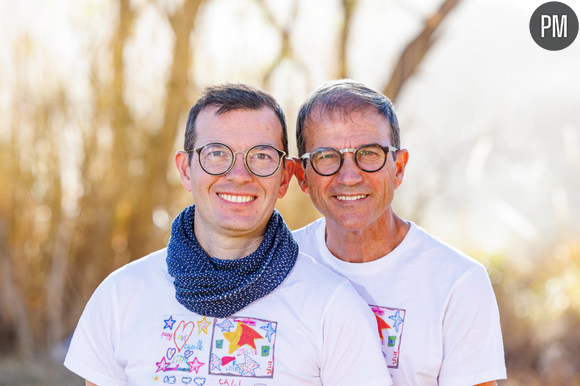 Cyrille et Luc, "Le couple breton", un duo fraîchement débarqué du Finistère. 