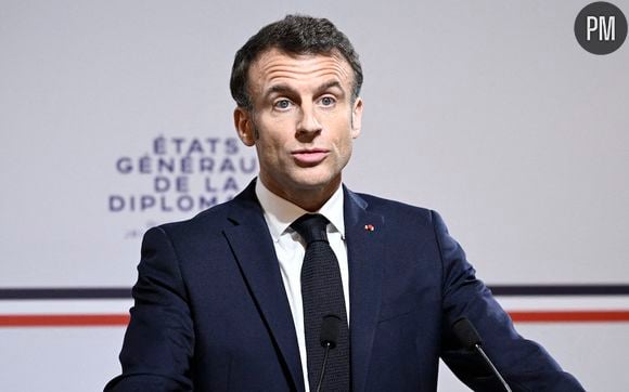 Emmanuel Macron le lundi 16 mars 2023