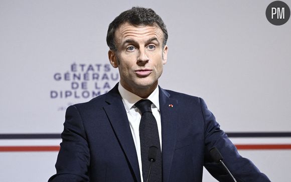 Emmanuel Macron le lundi 16 mars 2023