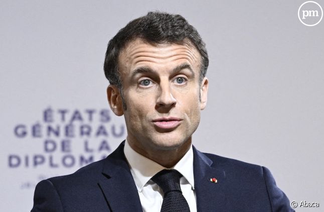 Emmanuel Macron le lundi 16 mars 2023