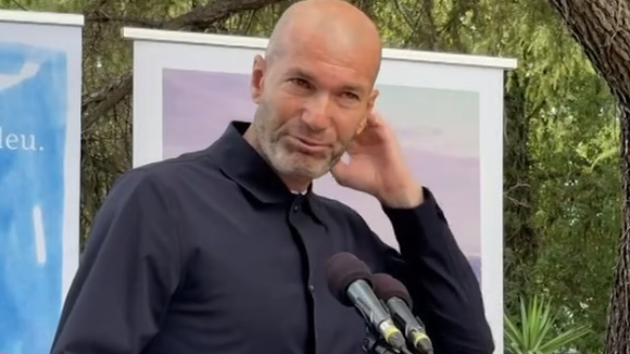 "C'est compliqué pour moi" : Zinédine Zidane fond en larmes lors d'une opération pour les enfants malades du cancer