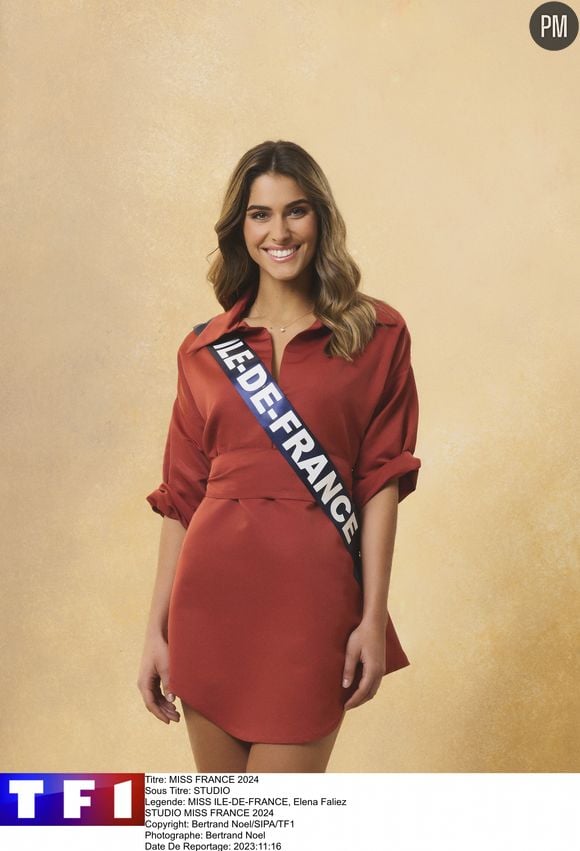 Elena Faliez, Miss Île-de-France