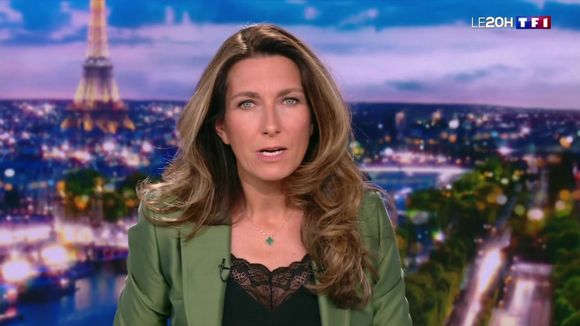 Anne-Claire Coudray sur TF1 le dimanche 3 mars 2024