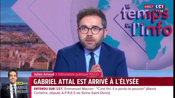 "Ça fait quelque chose" : Après 7 ans sur LCI, Julien Arnaud fait ses adieux à la chaîne pour rejoindre "Bonjour !" avec Bruce Toussaint