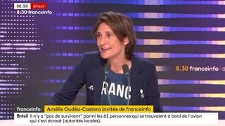 "Ne cherchons pas toujours les polémiques" : Amélie Oudéa-Castéra réagit à la présence décriée de Tom Cruise à la cérémonie de clôture des JO