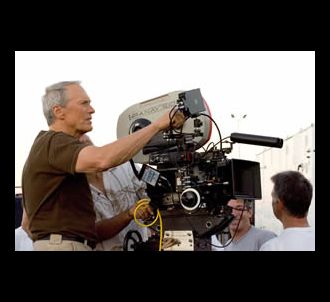 Clint Eastwood sur le tournage de 'Million dollar baby'.