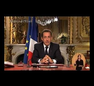 Les voeux de Nicolas Sarkozy, le 31 décembre 2007