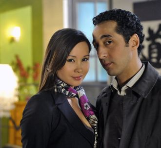 Viktoria Li (Jin) et Sofiane Belmouden (Malik Nassri)...
