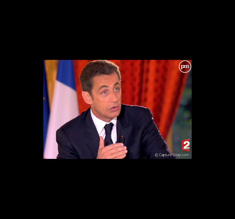 Nicolas Sarkozy, interrogé sur France 2 le 24 avril 2008.