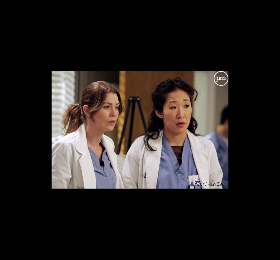 Ellen Pompeo et Sandra Oh dans "Grey's Anatomy"