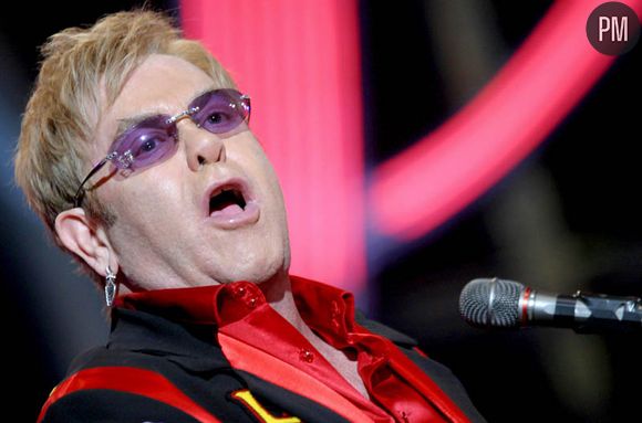 Elton John en concert à Birmingham