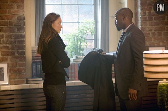 Olivia Wilde et Omar Epps dans "Dr House"