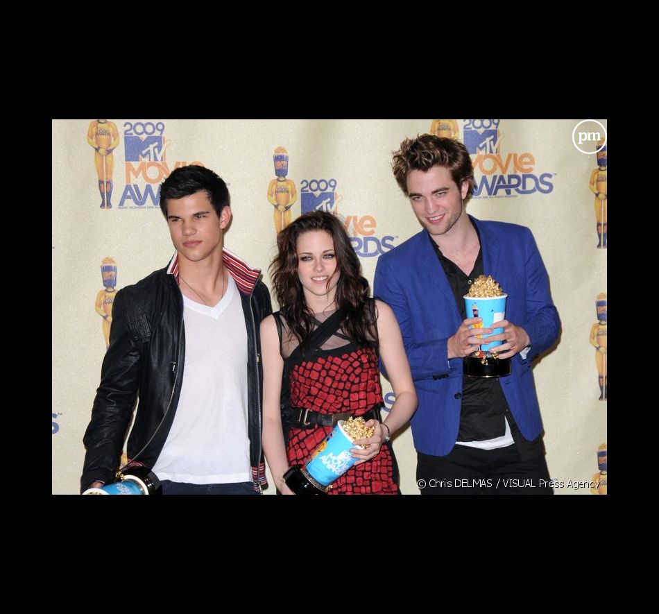 Taylor Lautner, Kristen Stewart et Robert Pattinson aux MTV Movie Awards 2009
