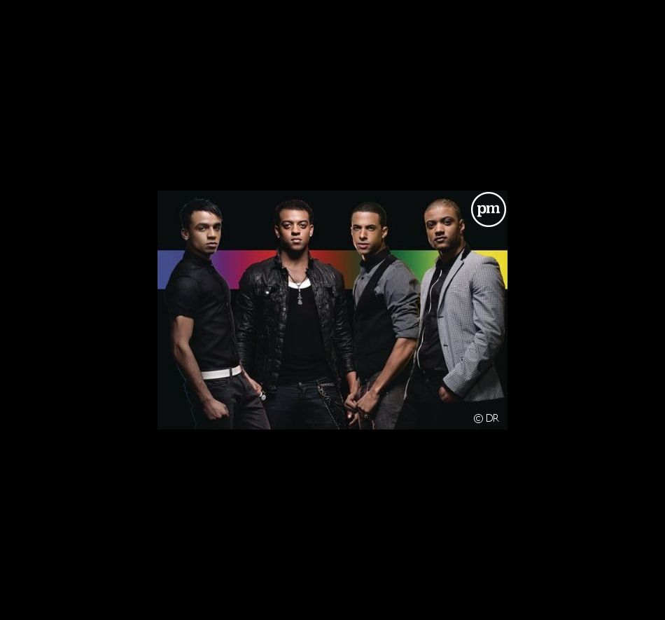 JLS, sur la pochette du single "Beat Again"