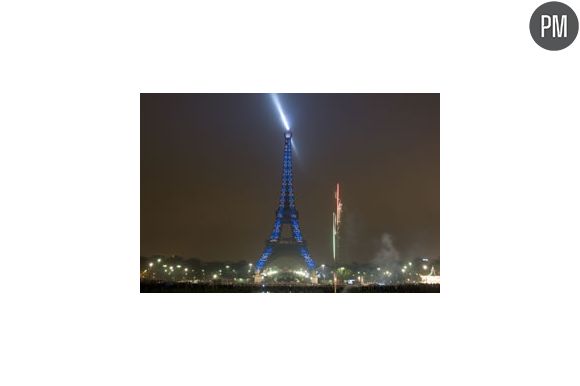 La Tour Eiffel, le 31 décembre 2009