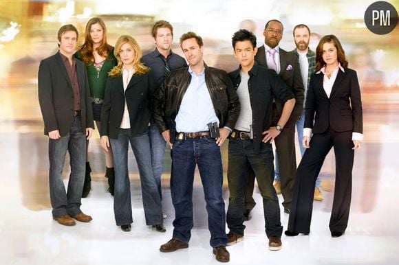 Le cast de "FlashForward"