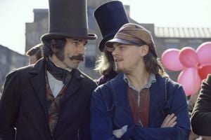 Daniel Day-Lewis et Leonardo DiCaprio dans "Gangs of New York".