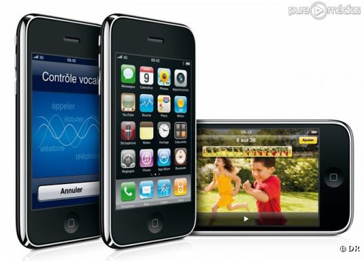 Téléphones mobiles Apple iPhone 3G S 16Go Noir