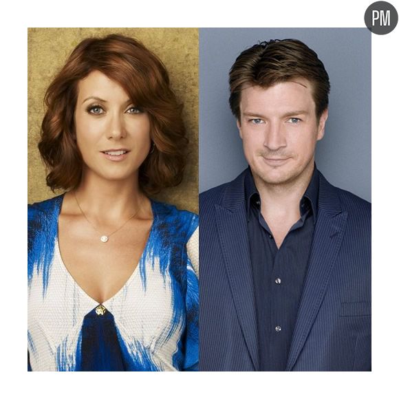 Kate Walsh et Nathan Fillion