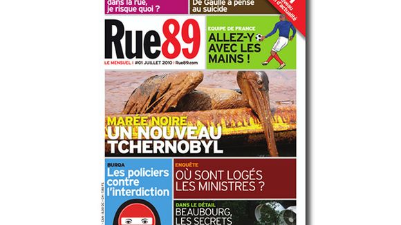 Le site Rue89 lance aujourd'hui son mensuel en kiosques