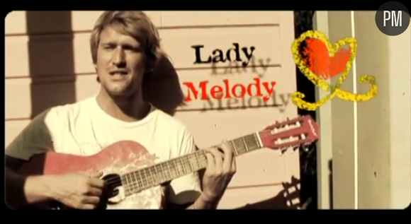 Tom Frager dans le clip de "Lady Melody"