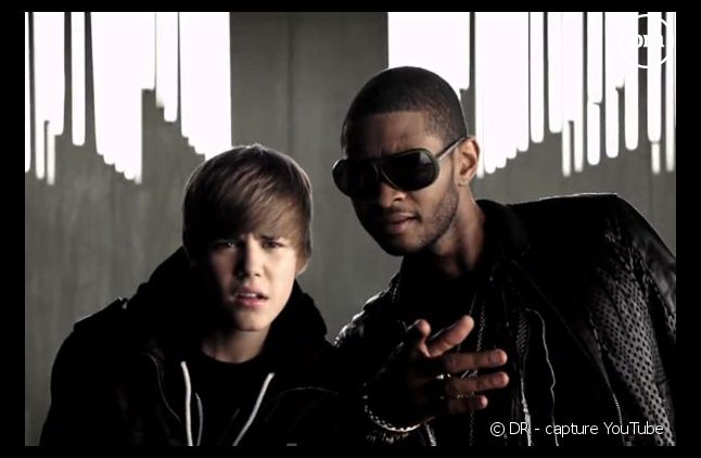 Justin Bieber et Usher dans le clip de "Somebody to Love"