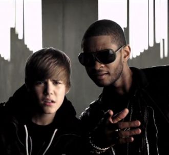 Justin Bieber et Usher dans le clip de 'Somebody to Love'
