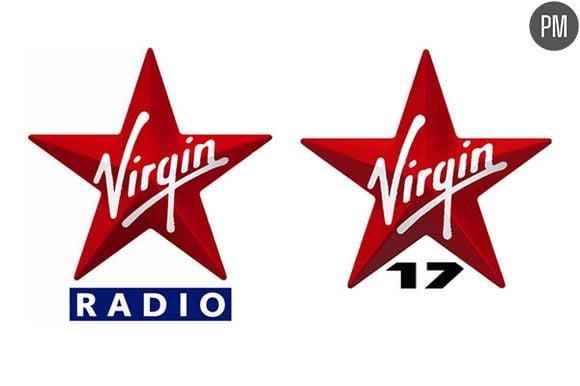 Les logos de Virgin Radio et Virgin 17.