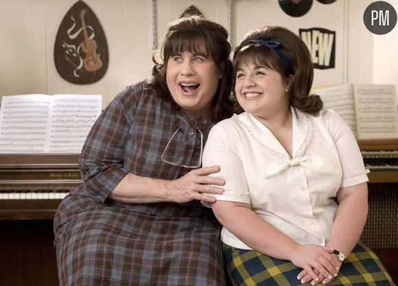 John Travolta et Nikki Blonsky dans "Hairspray"