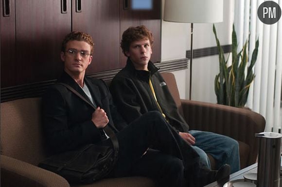 Justin Timberlake et Jesse Eisenberg dans "The Social Network"