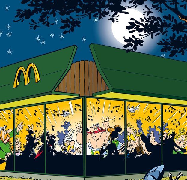 La campagne publicitaire de McDonald's en 2010.