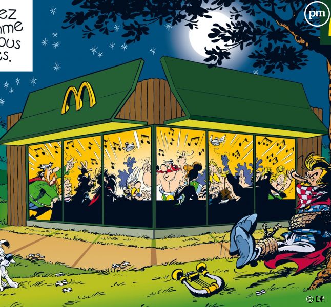 La campagne publicitaire de McDonald's en 2010.