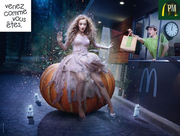 La campagne publicitaire de McDonald's en 2010.