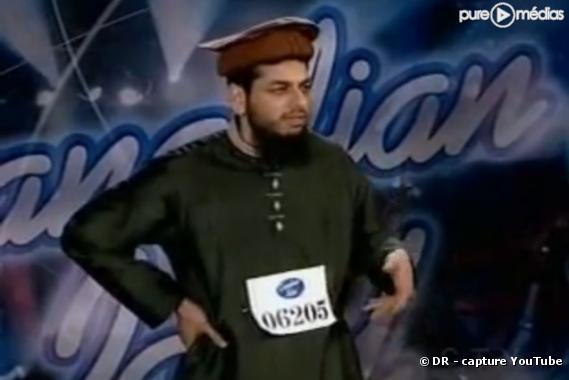 Khurram Sher lors des auditions de "Canadian Idol"