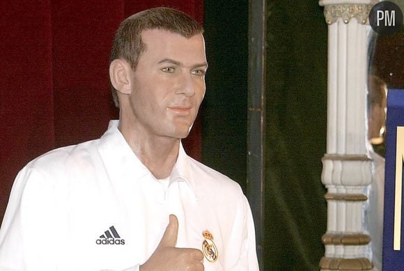 La statue de cire de Zinédine Zidane à Madrid