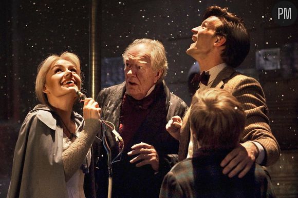 Katherine Jenkins, Michael Gambon et Matt Smith dans "Doctor Who"