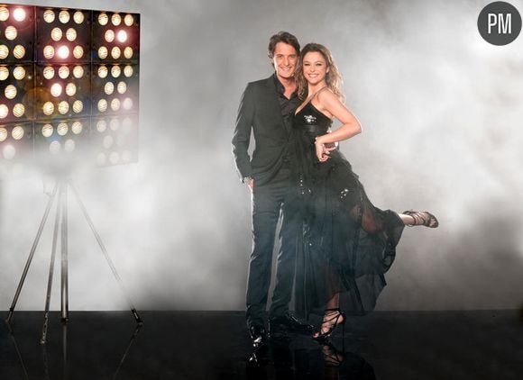 Vincent Cerutti et Sandrine Quétier présentent "Danse avec les stars" sur TF1