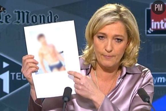 Marine Le Pen, le 20 février 2011 sur i>Télé