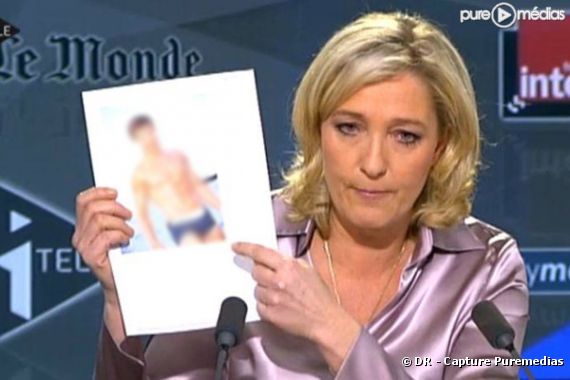 Marine Le Pen, le 20 février 2011 sur i>Télé