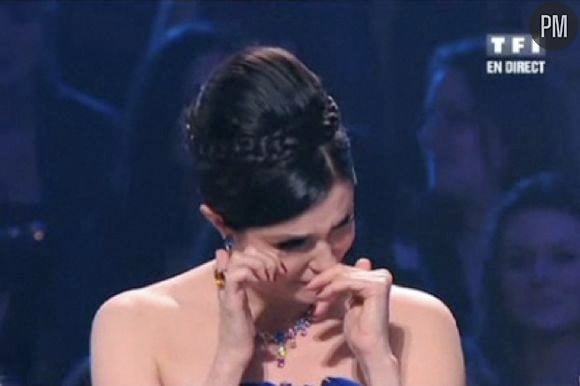 Alessandra Martines émue sur le plateau de "Danse avec les stars"