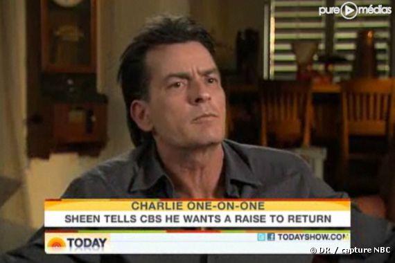 Charlie Sheen sur NBC