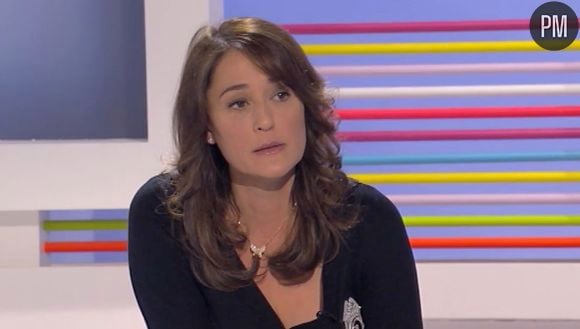 Daniela Lumbroso sur le plateau de "Telle est ma télé"