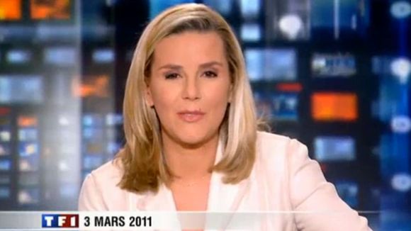 Sur TF1, pas d'images de Claire Chazal au 20 Heures de Laurence Ferrari