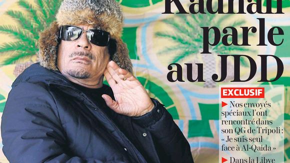 Interview de Kadhafi dans Le JDD : après le scoop, la polémique