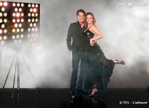 Vincent Cerutti et Sandrine Quétier présentent "Danse avec les stars" sur TF1